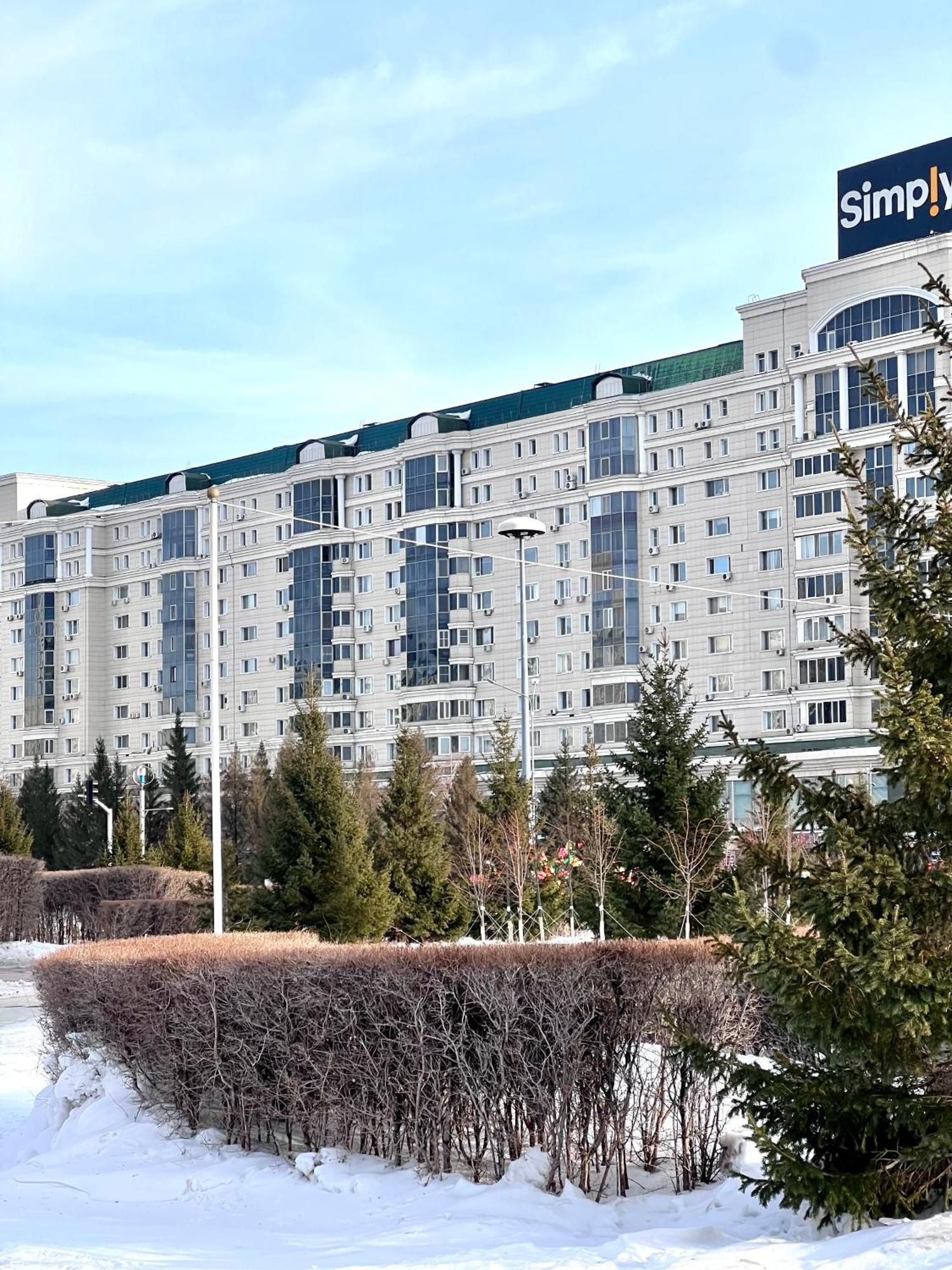7 Очень Теплая Возле Байтерека Квартира Для 1-4 Человек Astana Zewnętrze zdjęcie